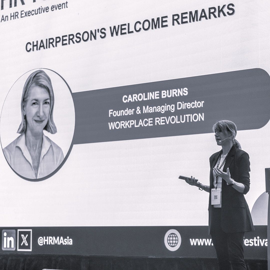 Dr Caroline Burns HRTech Asia 2025 Chair opening